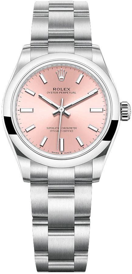 rolex oyster perpetual ladies pink